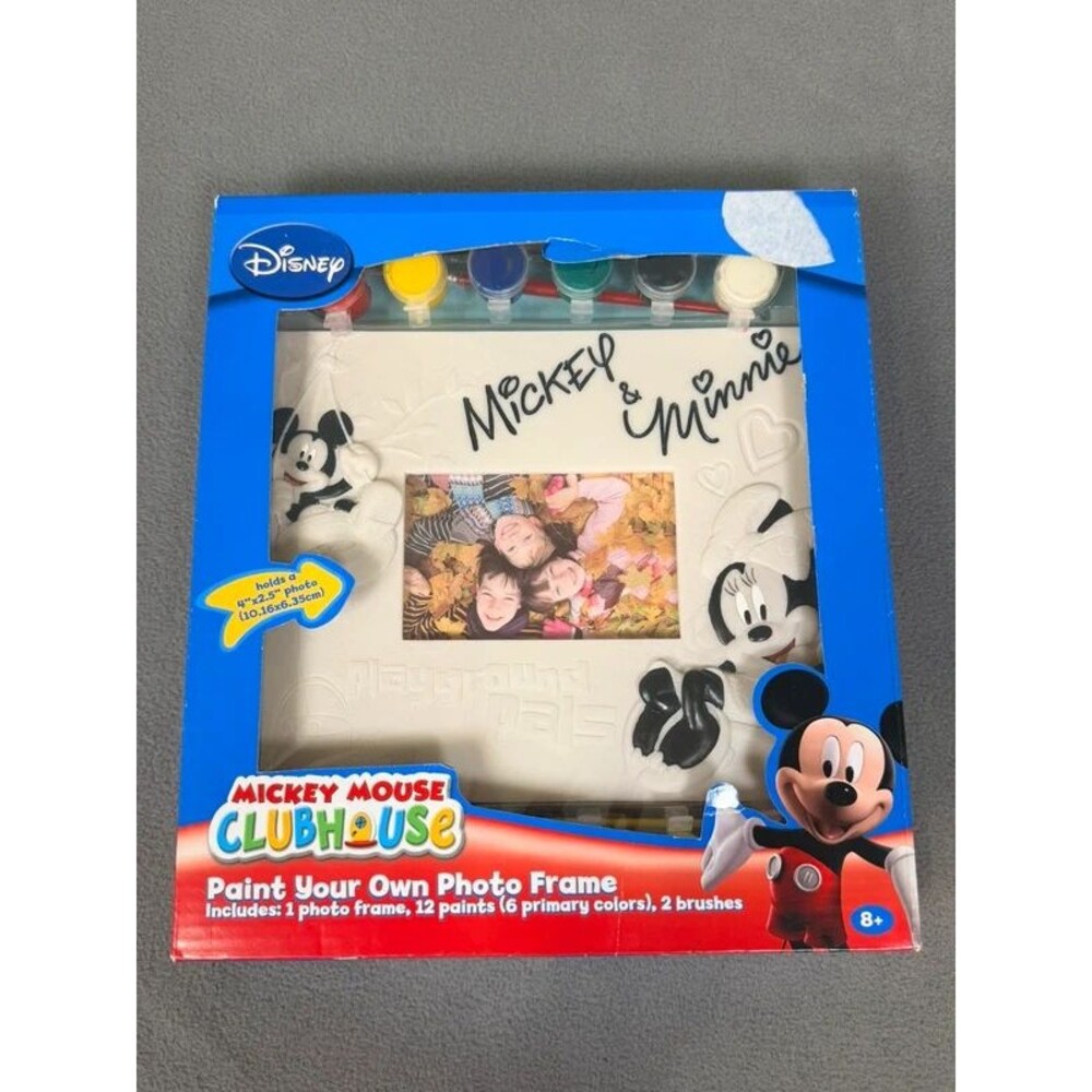 Mickey Mouse Clubhouse- Disney Paint Your Own Photo Frame- NEW